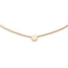 Sieraden LA Sisters | Rhinestone Smiley Necklace White