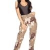 Broeken LA Sisters | Camouflage Pants Beige