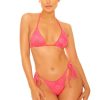 Zwemkleding LA Sisters | Rhinestone Smiley Bikini Pink