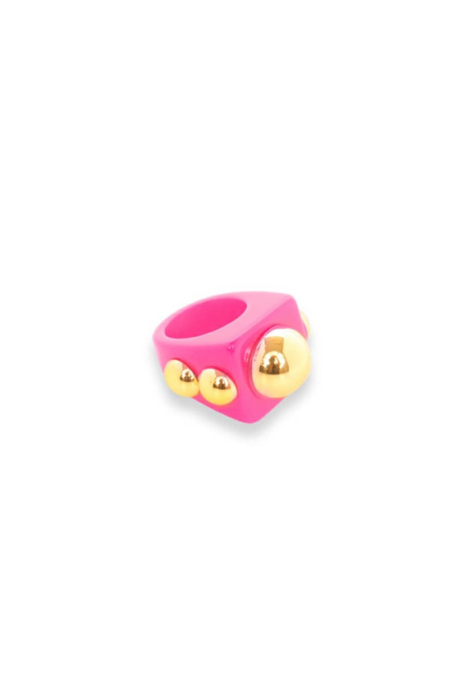 Sieraden LA Sisters | Statement Ring Pink