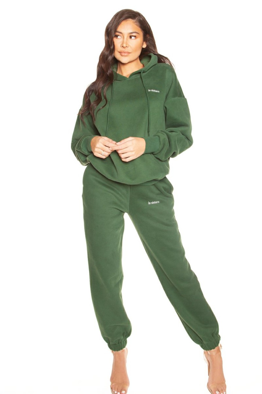 Broeken LA Sisters | Essential Sweatpants Green