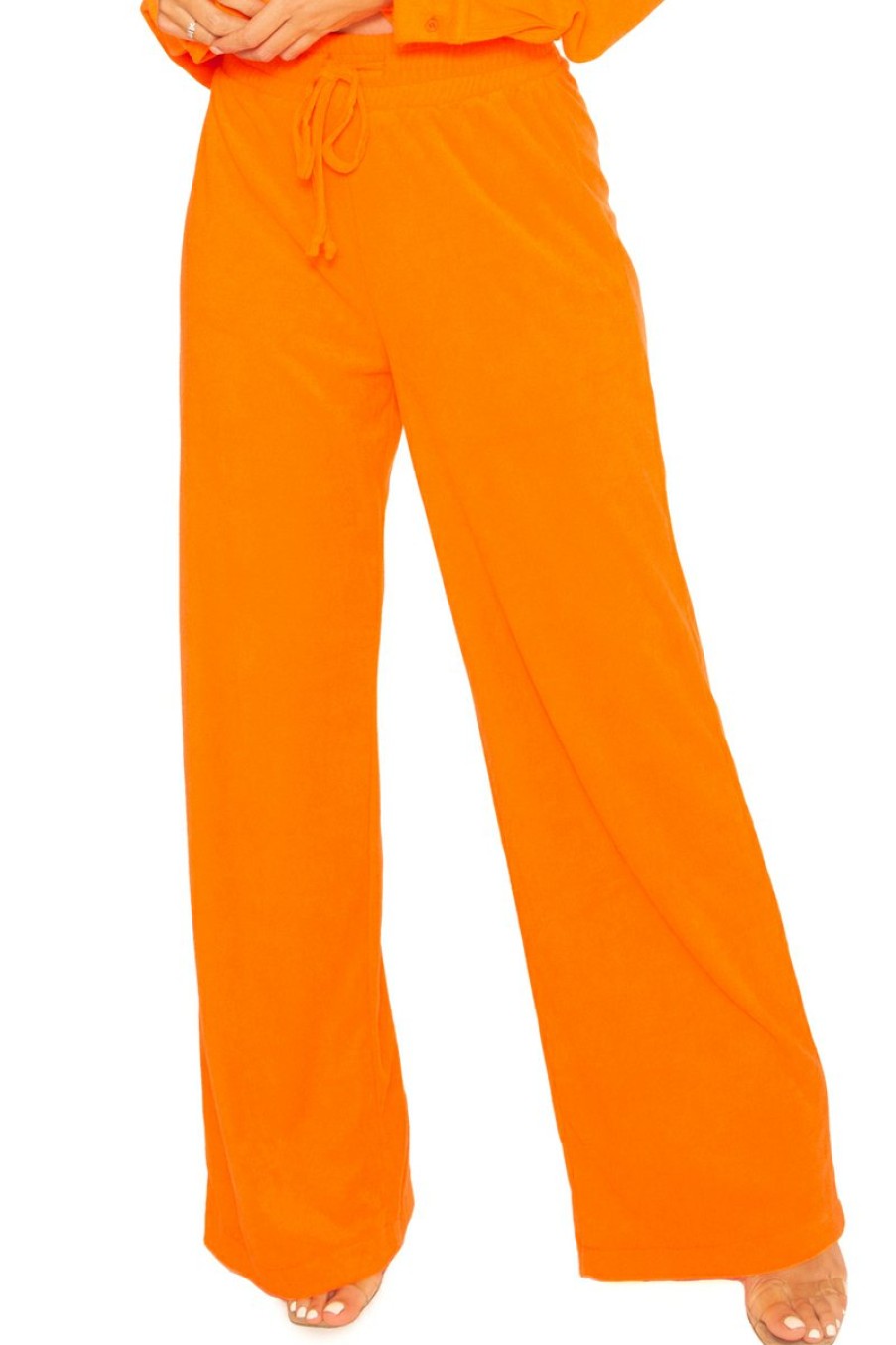 Broeken LA Sisters | Towel Pants Orange