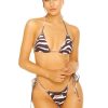 Zwemkleding LA Sisters | Zebra Triangle Bikini