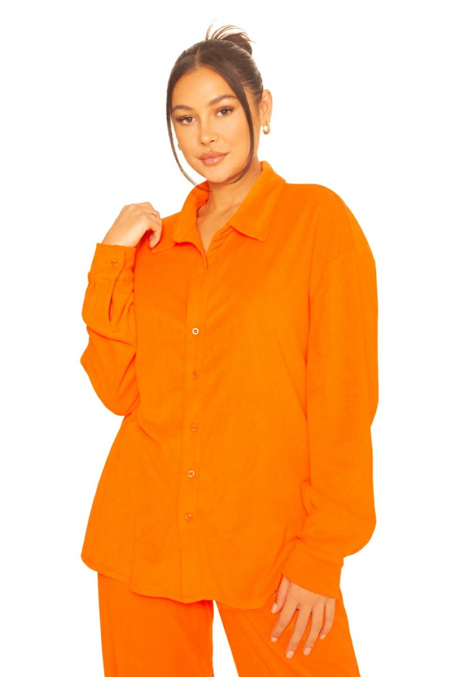 Blouses LA Sisters | Towel Blouse Orange