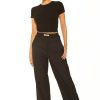 Broeken LA Sisters | Boyfriend Pantalon Black