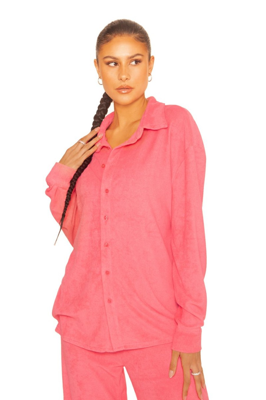 Blouses LA Sisters | Towel Blouse Pink