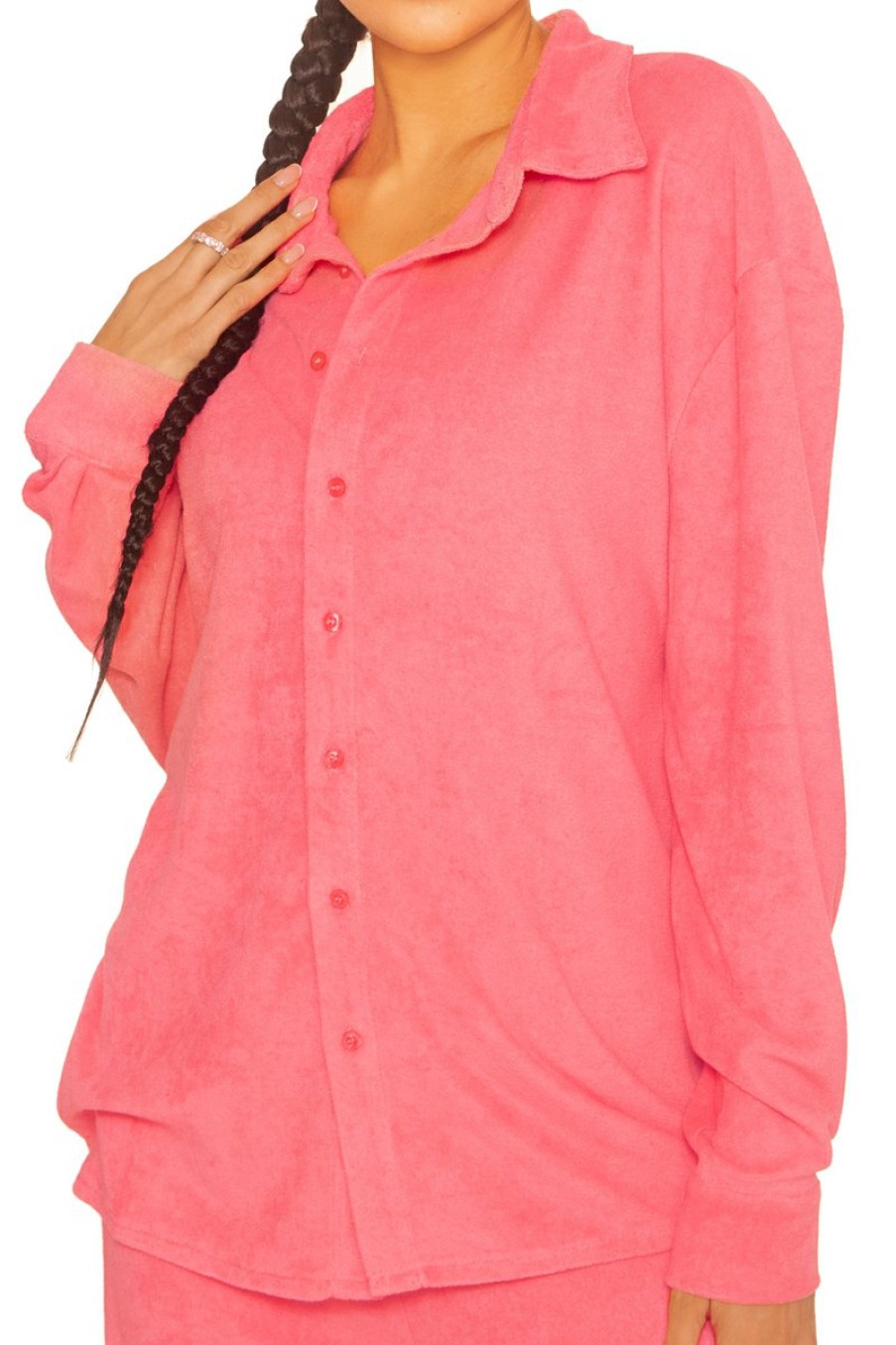 Blouses LA Sisters | Towel Blouse Pink