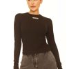 Tops LA Sisters | Long Sleeve Essential Top Black