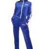 Two Pieces LA Sisters | Velvet Flame Tracksuit Blue