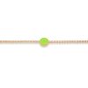 Sieraden LA Sisters | Rhinestone Smiley Bracelet Green