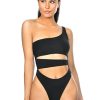 Zwemkleding LA Sisters | Cut Out Swimsuit Black