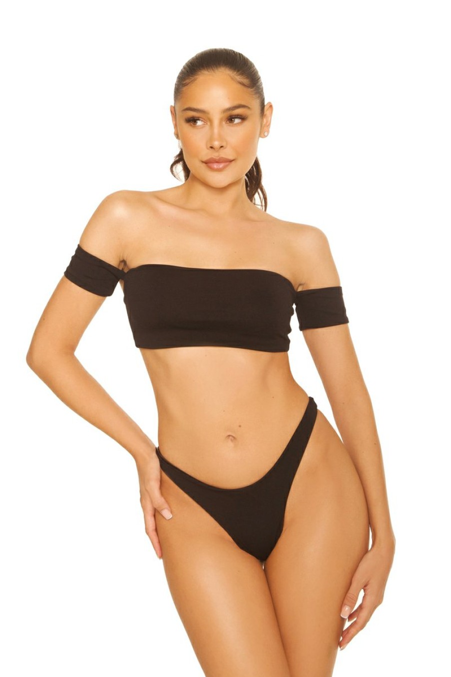 Zwemkleding LA Sisters | Bandeau Off-Shoulder Bikini