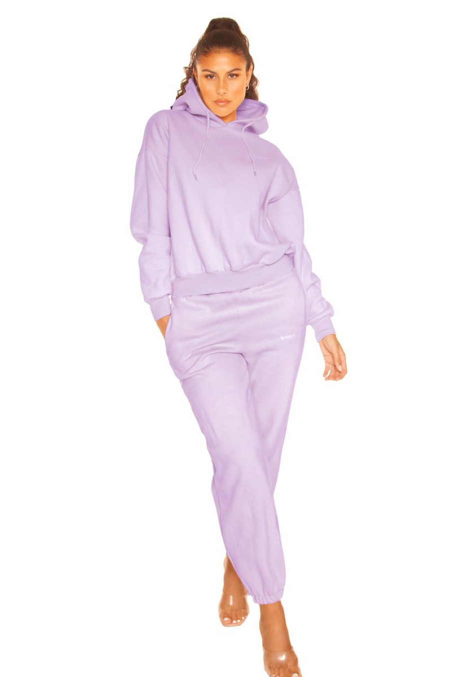 Broeken LA Sisters | Essential Sweatpants Lilac