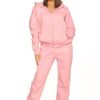 Broeken LA Sisters | Essential Sweatpants 2.0 Light Pink