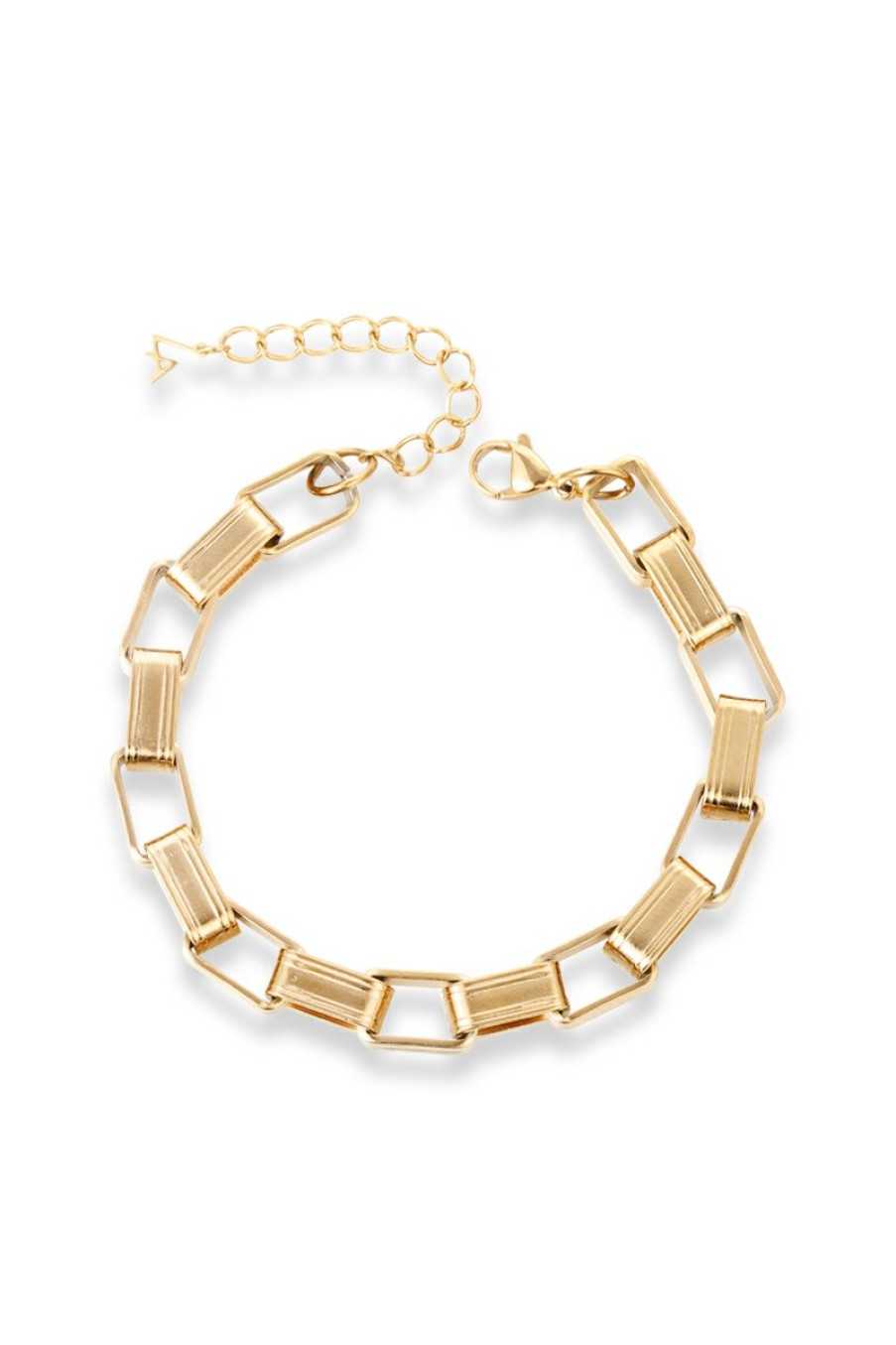 Sieraden LA Sisters | Square Link Bracelet