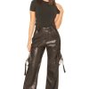 Broeken LA Sisters | Leather Buckle Cargo Pants